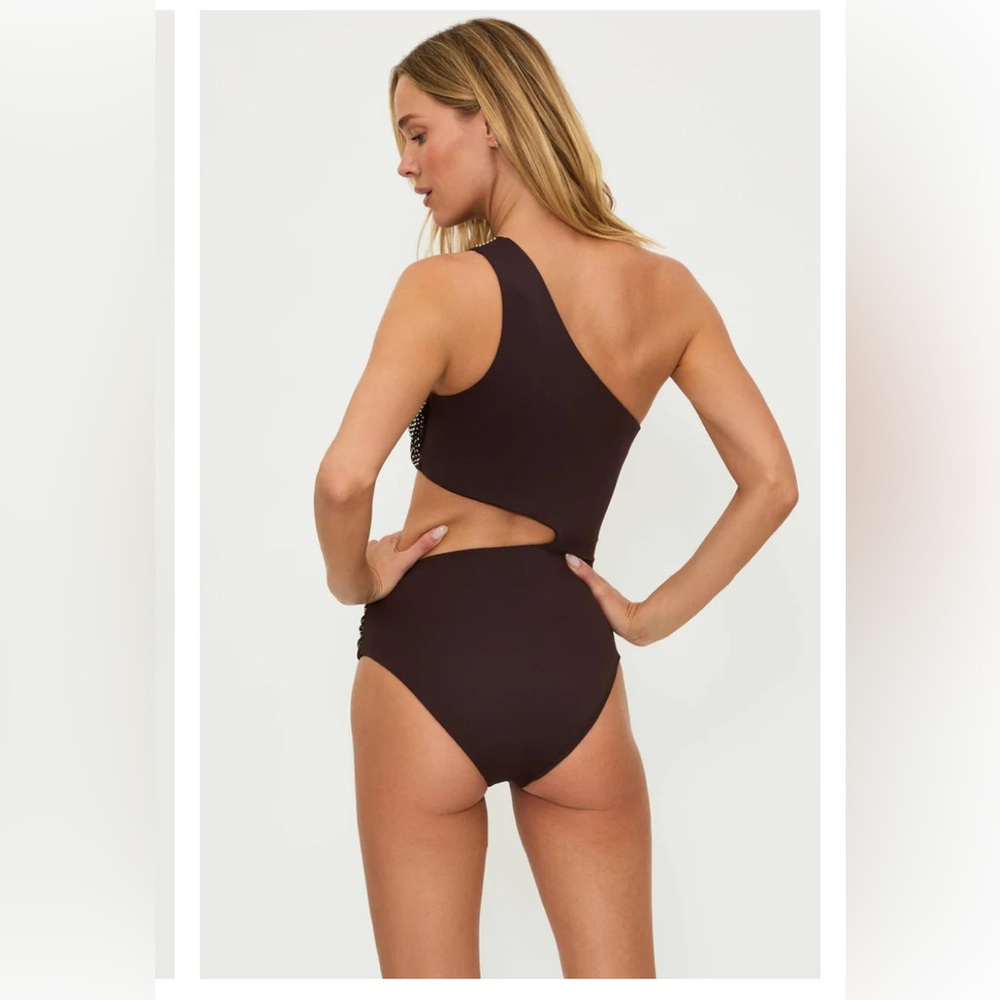 Beach Riot Anja One Piece Java Jewel- Size Small - Picture 4 of 12